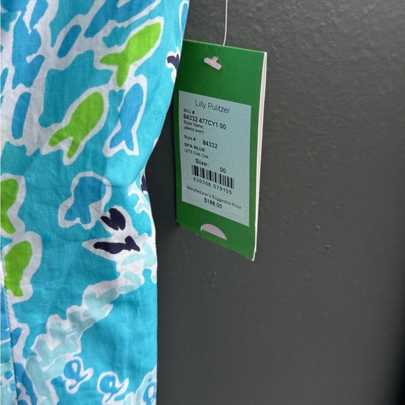 Lilly Pulitzer Janice Shift Dress in size 00 - Picture 10 of 13